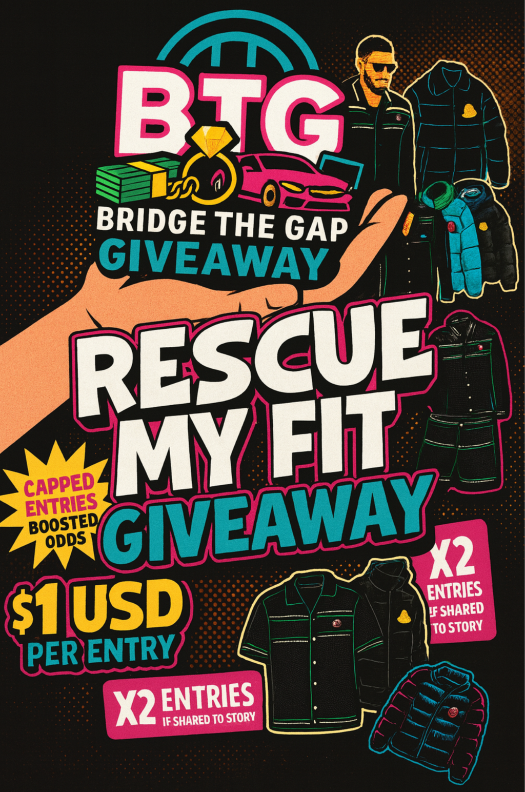 Rescue My Fit x 5 Entry Bundle